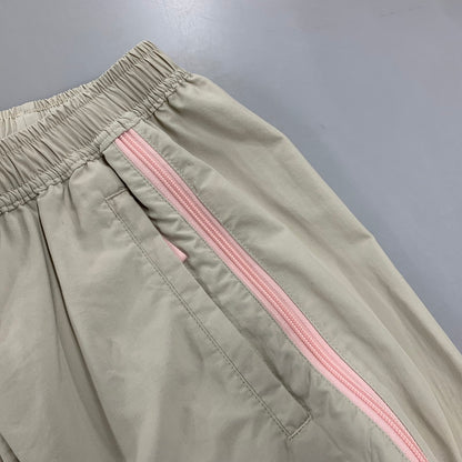 【中古品】【メンズ】 SUPREME シュプリーム 25SS CONTRAST ZIP WARM UP PANT コントラスト ジップ ウォーム アップ パンツ ボトムス ズボン 149-260818-cs-05-izu サイズ：S カラー：ベージュ 万代Net店
