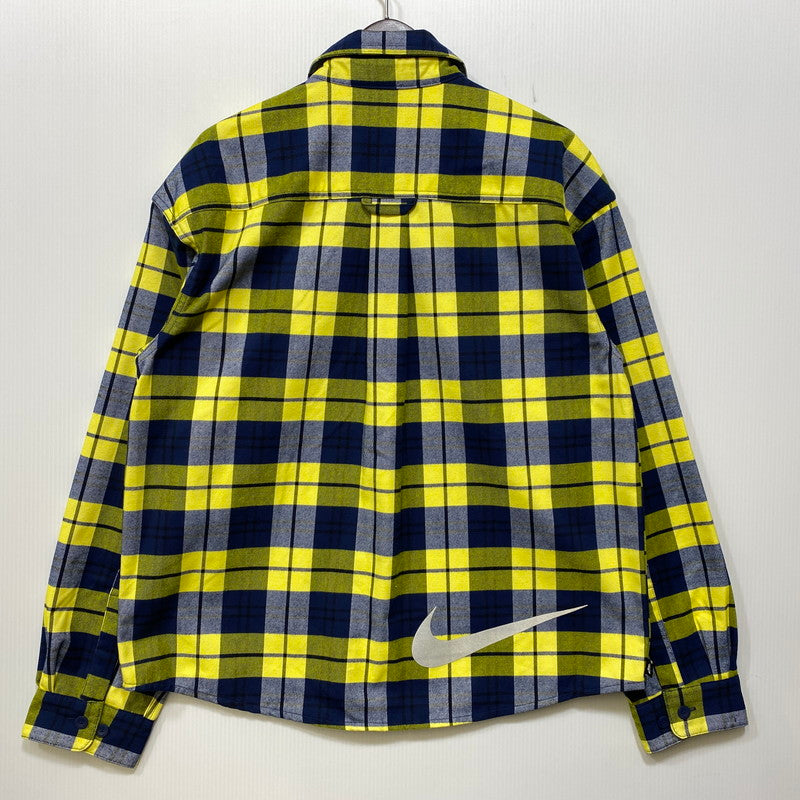 【中古品】【メンズ】 NIKE SB ナイキエスビー × ERIC KOSTON エリック コストン FLNNL BTN UP KOS L/S TOP HV0257-410 フランネルシャツ 長袖 142-260818-as-16-izu サイズ：L カラー：マルチカラー 万代Net店