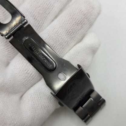 【中古品】【メンズ/レディース】 SEIKO セイコー× 蒼穹のファフナー 7T92-HCF0 MK.NICHT MODEL SPECIAL COLLABORATION WATCH スぺシャル コラボレーション ウォッチ 腕時計 197-260818-cs-21-izu カラー：ブラック 万代Net店