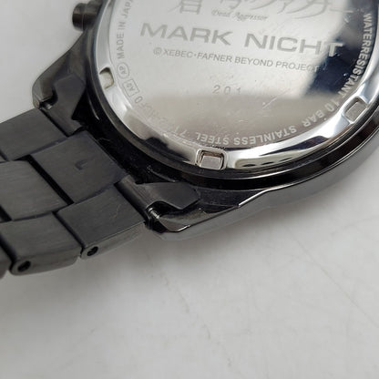 【中古品】【メンズ/レディース】 SEIKO セイコー× 蒼穹のファフナー 7T92-HCF0 MK.NICHT MODEL SPECIAL COLLABORATION WATCH スぺシャル コラボレーション ウォッチ 腕時計 197-260818-cs-21-izu カラー：ブラック 万代Net店
