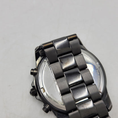【中古品】【メンズ/レディース】 SEIKO セイコー× 蒼穹のファフナー 7T92-HCF0 MK.NICHT MODEL SPECIAL COLLABORATION WATCH スぺシャル コラボレーション ウォッチ 腕時計 197-260818-cs-21-izu カラー：ブラック 万代Net店