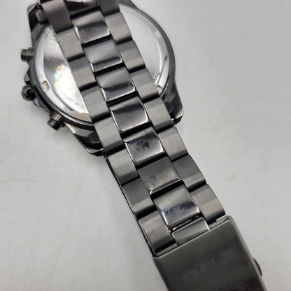 【中古品】【メンズ/レディース】 SEIKO セイコー× 蒼穹のファフナー 7T92-HCF0 MK.NICHT MODEL SPECIAL COLLABORATION WATCH スぺシャル コラボレーション ウォッチ 腕時計 197-260818-cs-21-izu カラー：ブラック 万代Net店