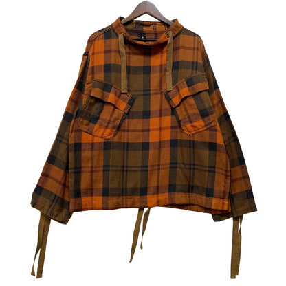 【中古品】【メンズ】 KAPTAIN SUNSHINE キャプテンサンシャイン NOCOLLAR SMOCK KS7FSH05 ノーカラースモック トップス 140-260830-as-10-izu サイズ：38 カラー：マルチカラー 万代Net店