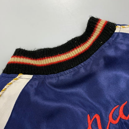 【中古品】【メンズ】 TAILOR TOYO テーラー東洋 TT13608 JAPAN MAP×BLACK DRAGON REVERSIBLE SOUVENIR JACKET リバーシブル スーベニア ジャケット アウター 145-260821-cs-02-izu サイズ：L カラー：ネイビー/グリーン 万代Net店