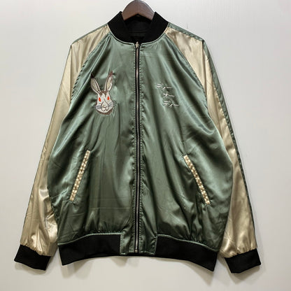 【中古品】【メンズ】 DOD ディーオーディー GIGA JUMPER JK001-RD ギガジャン ジャケット 144-260830-as-11-izu サイズ：L カラー：ブラック/グリーン系 万代Net店