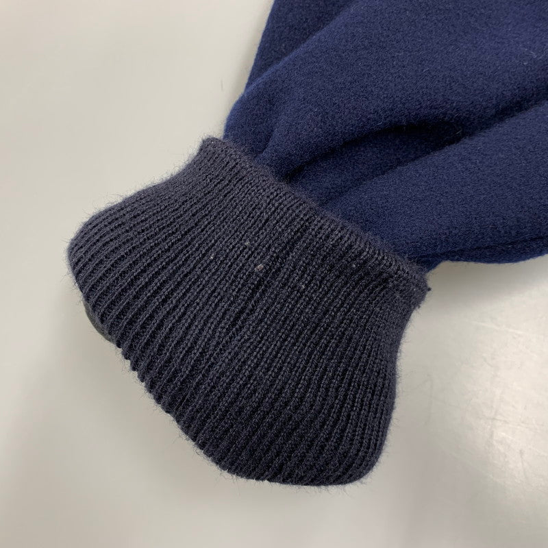 【中古品】【メンズ】 JOURNAL STANDARD ジャーナルスタンダード× GAME SPORTSWEAR ゲームスポーツウエア 21-011-610-0101-3-0 別注 WOOL STADIUM JACKET ウール スタジアム ジャケット アウター 147-260821-cs-04-izu サイズ：L カラー：ネイビー 万代Net店
