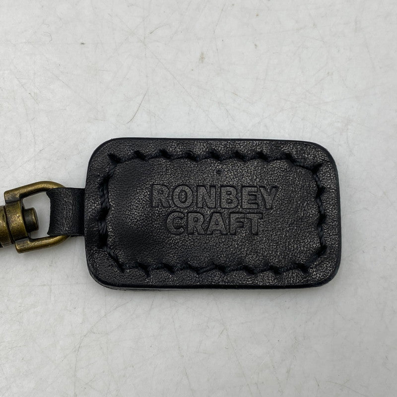 【中古品】【メンズ/レディース】 RONBEY CRAFT ロンベエ クラフト TRUCKER WALLET トラッカー ウォレット 財布 200-260829-kh-06-izu カラー：ブラック 万代Net店