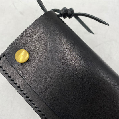 【中古品】【メンズ/レディース】 RONBEY CRAFT ロンベエ クラフト TRUCKER WALLET トラッカー ウォレット 財布 200-260829-kh-06-izu カラー：ブラック 万代Net店