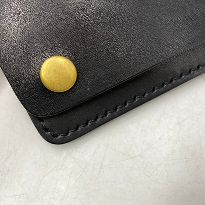 【中古品】【メンズ/レディース】 RONBEY CRAFT ロンベエ クラフト TRUCKER WALLET トラッカー ウォレット 財布 200-260829-kh-06-izu カラー：ブラック 万代Net店