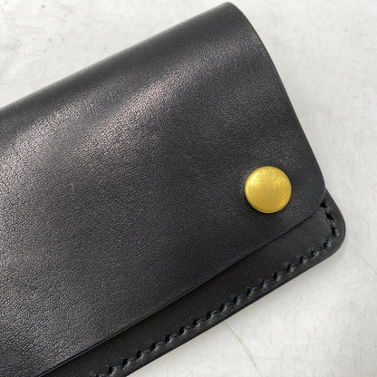【中古品】【メンズ/レディース】 RONBEY CRAFT ロンベエ クラフト TRUCKER WALLET トラッカー ウォレット 財布 200-260829-kh-06-izu カラー：ブラック 万代Net店