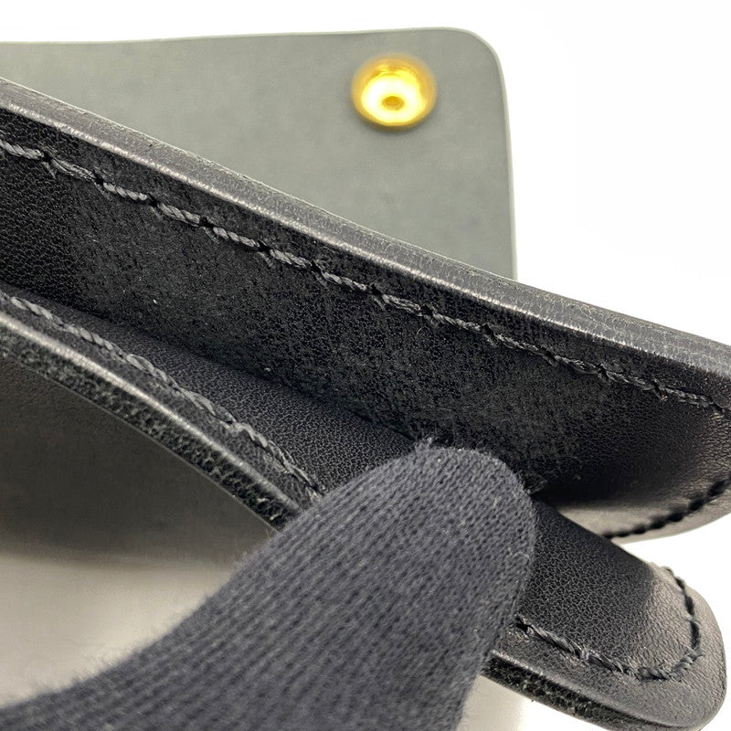 【中古品】【メンズ/レディース】 RONBEY CRAFT ロンベエ クラフト TRUCKER WALLET トラッカー ウォレット 財布 200-260829-kh-06-izu カラー：ブラック 万代Net店