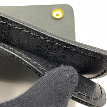 【中古品】【メンズ/レディース】 RONBEY CRAFT ロンベエ クラフト TRUCKER WALLET トラッカー ウォレット 財布 200-260829-kh-06-izu カラー：ブラック 万代Net店