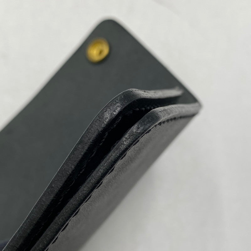 【中古品】【メンズ/レディース】 RONBEY CRAFT ロンベエ クラフト TRUCKER WALLET トラッカー ウォレット 財布 200-260829-kh-06-izu カラー：ブラック 万代Net店