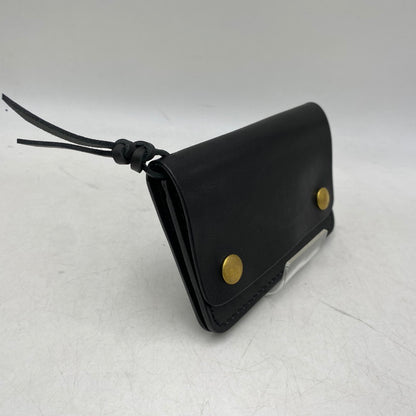 【中古品】【メンズ/レディース】 RONBEY CRAFT ロンベエ クラフト TRUCKER WALLET トラッカー ウォレット 財布 200-260829-kh-06-izu カラー：ブラック 万代Net店
