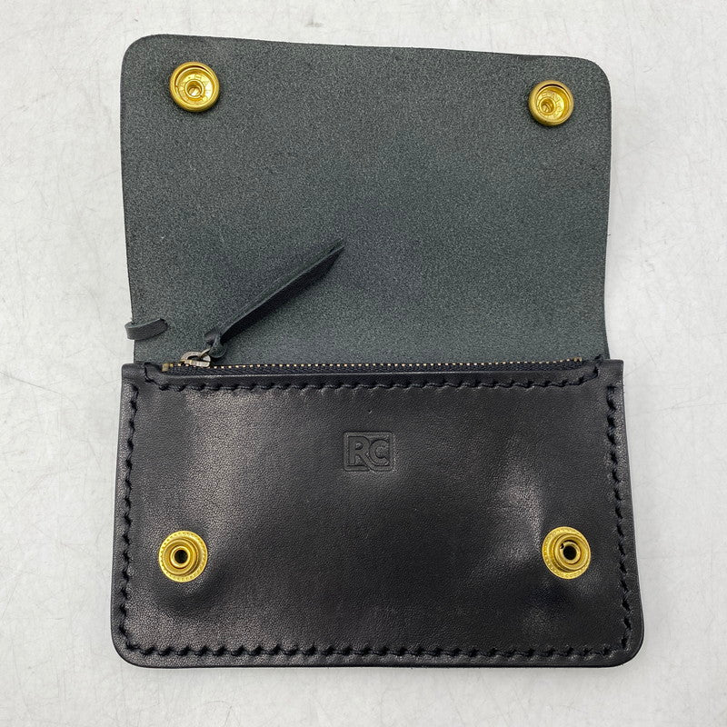 【中古品】【メンズ/レディース】 RONBEY CRAFT ロンベエ クラフト TRUCKER WALLET トラッカー ウォレット 財布 200-260829-kh-06-izu カラー：ブラック 万代Net店