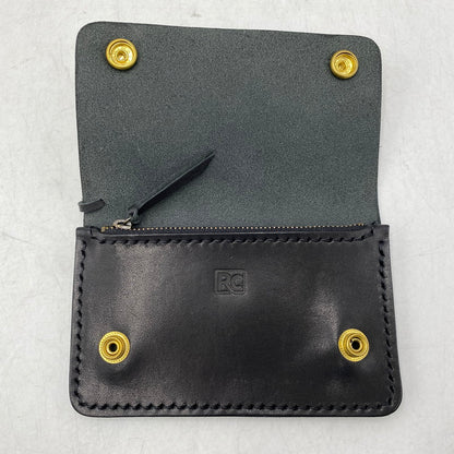 【中古品】【メンズ/レディース】 RONBEY CRAFT ロンベエ クラフト TRUCKER WALLET トラッカー ウォレット 財布 200-260829-kh-06-izu カラー：ブラック 万代Net店