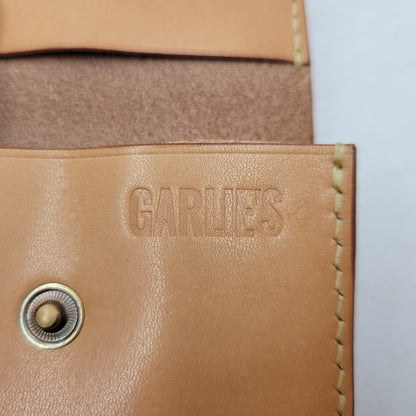 【中古品】【メンズ/レディース】 GARLIE'S ガーリーズ HALF WALLET ハーフ ウォレット 財布 二つ折り財布 200-260818-cs-20-izu カラー：グリーン 万代Net店
