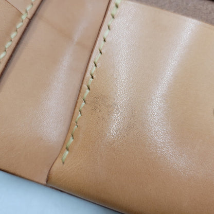 【中古品】【メンズ/レディース】 GARLIE'S ガーリーズ HALF WALLET ハーフ ウォレット 財布 二つ折り財布 200-260818-cs-20-izu カラー：グリーン 万代Net店