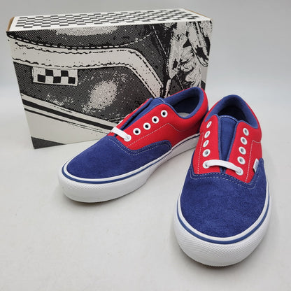 【中古美品】【メンズ】 VANS バンズ SKATE ERA VN000ECR3QG スケート エラ スニーカー シューズ 靴 162-260819-ay-05-izu サイズ：26.5cm カラー：BLUE/RED 万代Net店
