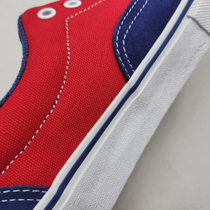 【中古美品】【メンズ】 VANS バンズ SKATE ERA VN000ECR3QG スケート エラ スニーカー シューズ 靴 162-260819-ay-05-izu サイズ：26.5cm カラー：BLUE/RED 万代Net店