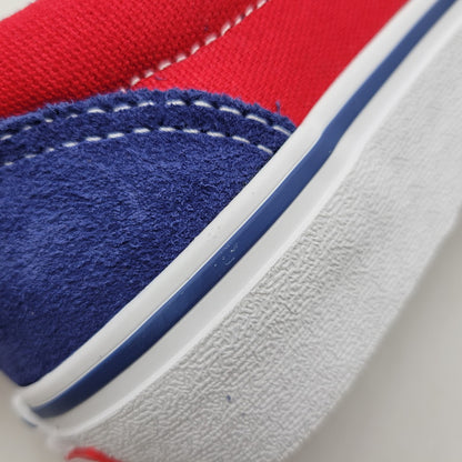 【中古美品】【メンズ】 VANS バンズ SKATE ERA VN000ECR3QG スケート エラ スニーカー シューズ 靴 162-260819-ay-05-izu サイズ：26.5cm カラー：BLUE/RED 万代Net店