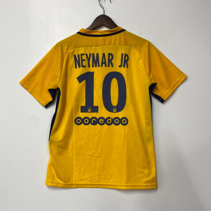 【中古品】【メンズ】 PSG パリサンジェルマン AWAY SHIRT NEYMAR JR 10 アウェイ シャツ ネイマール ジュニオール トップス 半袖 148-260821-cs-08-izu サイズ：XL カラー：イエロー 万代Net店