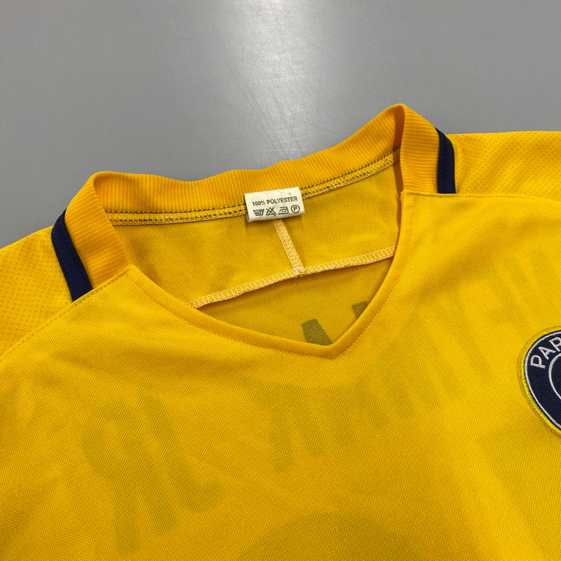 【中古品】【メンズ】 PSG パリサンジェルマン AWAY SHIRT NEYMAR JR 10 アウェイ シャツ ネイマール ジュニオール トップス 半袖 148-260821-cs-08-izu サイズ：XL カラー：イエロー 万代Net店