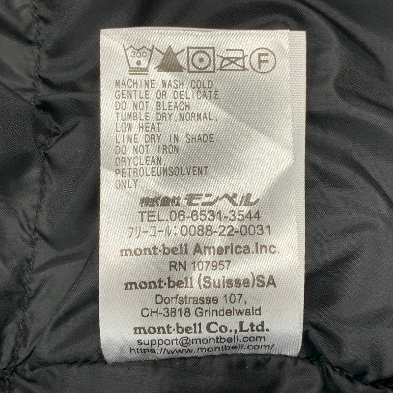 【中古美品】【メンズ】 MONT-BELL モンベル 2301453 海外モデル PERMAFROST DOWN PARKA パーマフロスト ダウン パーカー アウター 144-260821-cs-06-izu サイズ：S カラー：ブラック 万代Net店