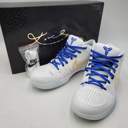 【中古品】【メンズ】 NIKE ナイキ KOBE 4 PROTRO DRAFT PACK "WARRIORS" IV6585-900 コービー4 プロトロ ドラフトパック スニーカー シューズ 靴 160-260819-ay-03-izu サイズ：29.5cm カラー：ホワイト×ブルー 万代Net店