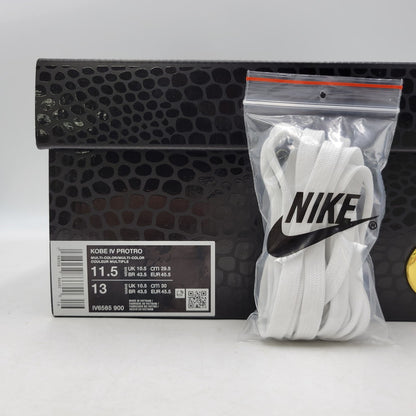 【中古品】【メンズ】 NIKE ナイキ KOBE 4 PROTRO DRAFT PACK "WARRIORS" IV6585-900 コービー4 プロトロ ドラフトパック スニーカー シューズ 靴 160-260819-ay-03-izu サイズ：29.5cm カラー：ホワイト×ブルー 万代Net店
