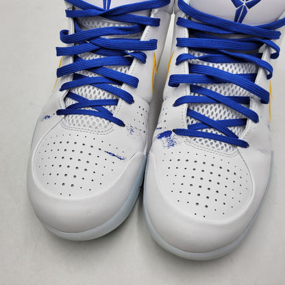 【中古品】【メンズ】 NIKE ナイキ KOBE 4 PROTRO DRAFT PACK "WARRIORS" IV6585-900 コービー4 プロトロ ドラフトパック スニーカー シューズ 靴 160-260819-ay-03-izu サイズ：29.5cm カラー：ホワイト×ブルー 万代Net店