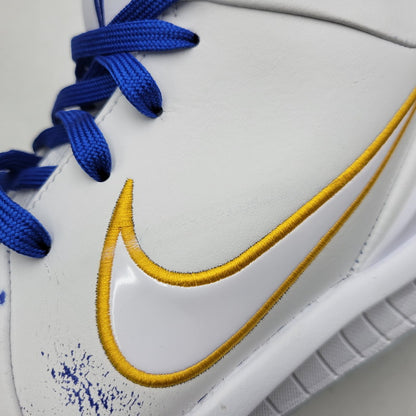 【中古品】【メンズ】 NIKE ナイキ KOBE 4 PROTRO DRAFT PACK "WARRIORS" IV6585-900 コービー4 プロトロ ドラフトパック スニーカー シューズ 靴 160-260819-ay-03-izu サイズ：29.5cm カラー：ホワイト×ブルー 万代Net店