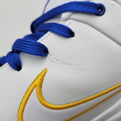 【中古品】【メンズ】 NIKE ナイキ KOBE 4 PROTRO DRAFT PACK "WARRIORS" IV6585-900 コービー4 プロトロ ドラフトパック スニーカー シューズ 靴 160-260819-ay-03-izu サイズ：29.5cm カラー：ホワイト×ブルー 万代Net店