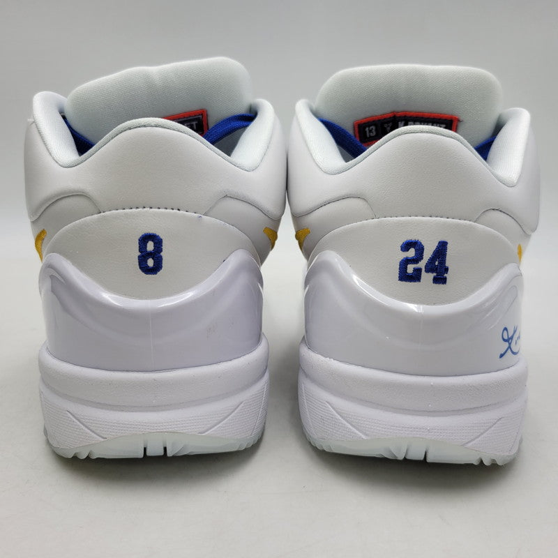 【中古品】【メンズ】 NIKE ナイキ KOBE 4 PROTRO DRAFT PACK "WARRIORS" IV6585-900 コービー4 プロトロ ドラフトパック スニーカー シューズ 靴 160-260819-ay-03-izu サイズ：29.5cm カラー：ホワイト×ブルー 万代Net店