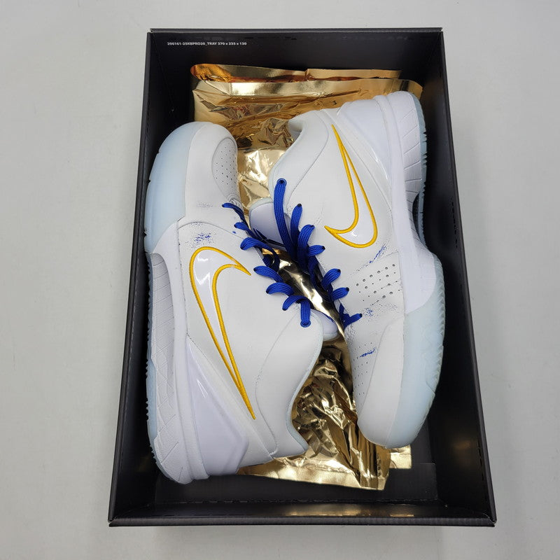 【中古品】【メンズ】 NIKE ナイキ KOBE 4 PROTRO DRAFT PACK "WARRIORS" IV6585-900 コービー4 プロトロ ドラフトパック スニーカー シューズ 靴 160-260819-ay-03-izu サイズ：29.5cm カラー：ホワイト×ブルー 万代Net店