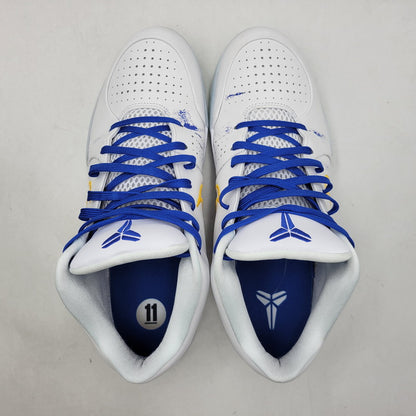 【中古品】【メンズ】 NIKE ナイキ KOBE 4 PROTRO DRAFT PACK "WARRIORS" IV6585-900 コービー4 プロトロ ドラフトパック スニーカー シューズ 靴 160-260819-ay-03-izu サイズ：29.5cm カラー：ホワイト×ブルー 万代Net店