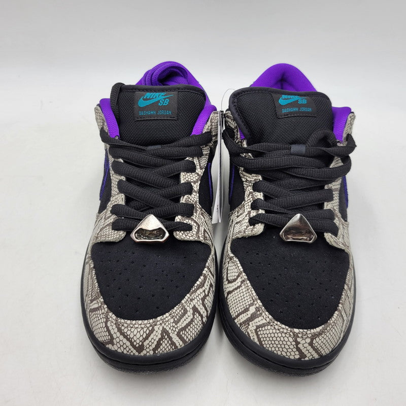 【中古美品】【メンズ】 NIKE SB ナイキエスビー × DASHAWN JORDAN ダショーン ジョーダン DUNK LOW PRO "COPPERHEAD" IB6208-200 ダンク ロー スニーカー シューズ 靴 160-260819-ay-02-izu サイズ：29cm カラー：STRING/BLACK-BRIGHT SPRUCE 万代Net店
