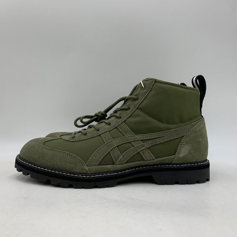 【中古品】【メンズ】 ONITSUKA TIGER オニツカタイガー 1183B514 MEXICO RINKAN メキシコ リンカン ブーツ シューズ 靴 164-260819-cs-06-izu サイズ：26.5cm カラー：カーキ 万代Net店