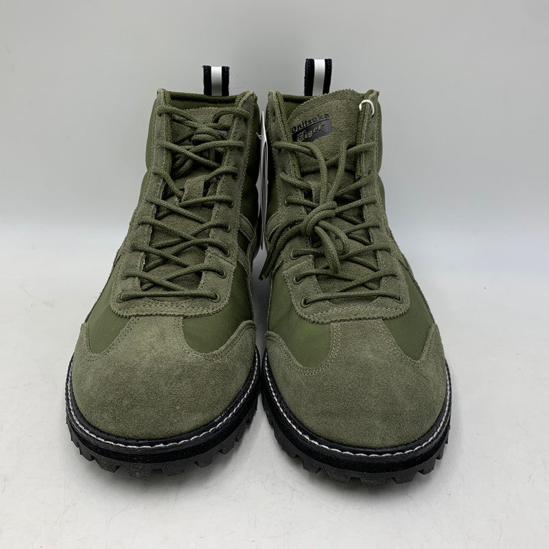 【中古品】【メンズ】 ONITSUKA TIGER オニツカタイガー 1183B514 MEXICO RINKAN メキシコ リンカン ブーツ シューズ 靴 164-260819-cs-06-izu サイズ：26.5cm カラー：カーキ 万代Net店