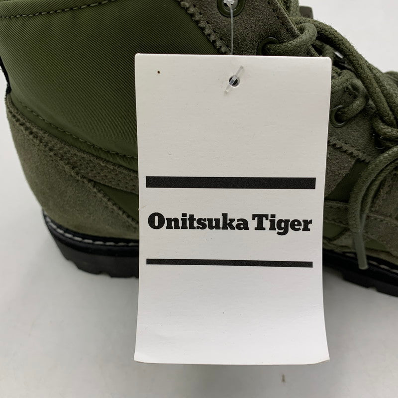 【中古品】【メンズ】 ONITSUKA TIGER オニツカタイガー 1183B514 MEXICO RINKAN メキシコ リンカン ブーツ シューズ 靴 164-260819-cs-06-izu サイズ：26.5cm カラー：カーキ 万代Net店