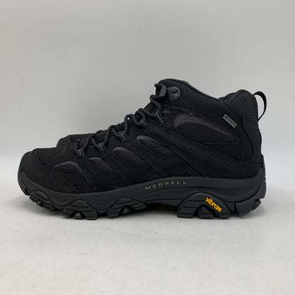 【中古美品】【メンズ】 MERRELL メレル J500249 MOAB 3 SYNTHETIC MID GORE-TEX モアブ シンセティック ミッド ゴアテックス スニーカー シューズ 靴 162-260819-cs-08-izu サイズ：27.0cm カラー：ブラック 万代Net店
