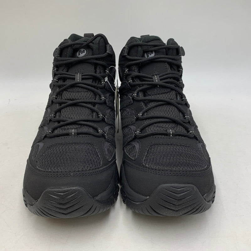 【中古美品】【メンズ】 MERRELL メレル J500249 MOAB 3 SYNTHETIC MID GORE-TEX モアブ シンセティック ミッド ゴアテックス スニーカー シューズ 靴 162-260819-cs-08-izu サイズ：27.0cm カラー：ブラック 万代Net店