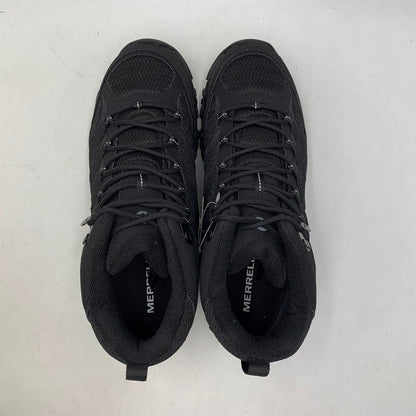 【中古美品】【メンズ】 MERRELL メレル J500249 MOAB 3 SYNTHETIC MID GORE-TEX モアブ シンセティック ミッド ゴアテックス スニーカー シューズ 靴 162-260819-cs-08-izu サイズ：27.0cm カラー：ブラック 万代Net店