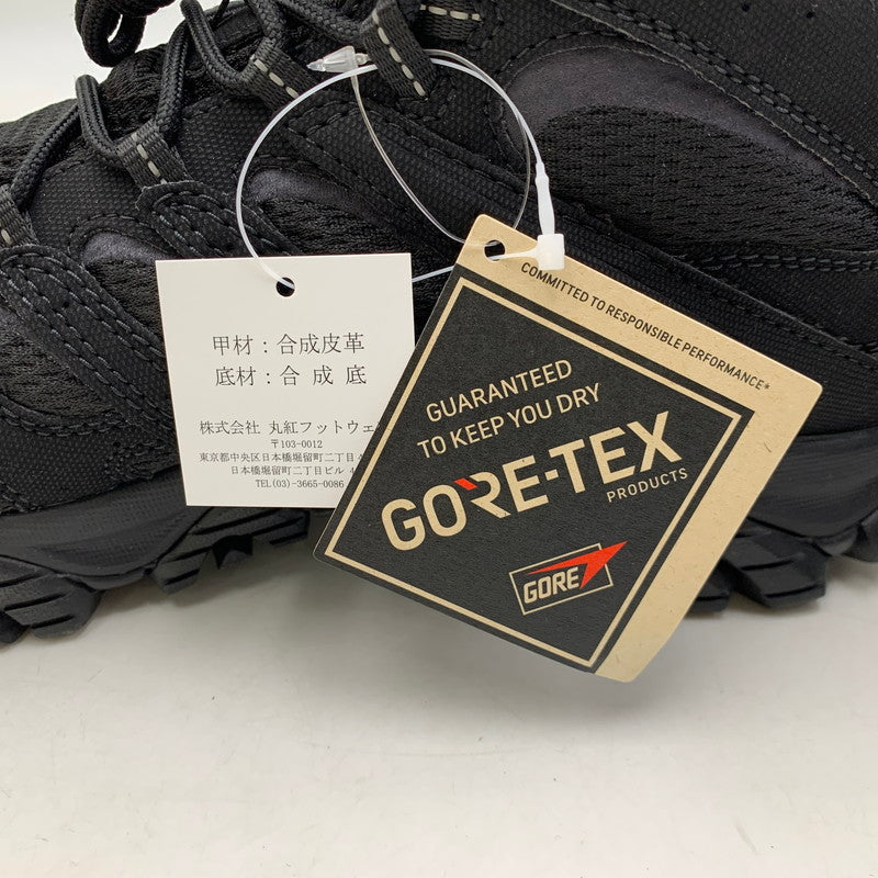 【中古美品】【メンズ】 MERRELL メレル J500249 MOAB 3 SYNTHETIC MID GORE-TEX モアブ シンセティック ミッド ゴアテックス スニーカー シューズ 靴 162-260819-cs-08-izu サイズ：27.0cm カラー：ブラック 万代Net店