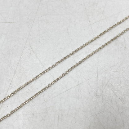 【中古品】【レディース】 TIFFANY&Co. ティファニー 925 ミニ ダブル ハート タグ ペンダント ネックレス アクセサリー 182-260820-as-15-izu カラー：シルバー×ピンク 万代Net店
