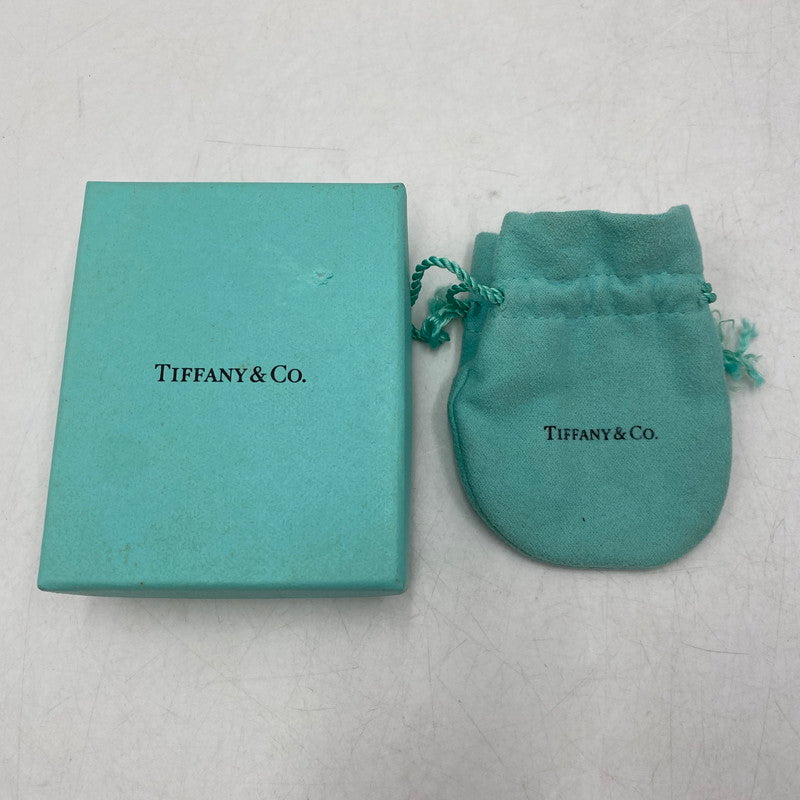【中古品】【レディース】 TIFFANY&Co. ティファニー 925 ミニ ダブル ハート タグ ペンダント ネックレス アクセサリー 182-260820-as-15-izu カラー：シルバー×ピンク 万代Net店