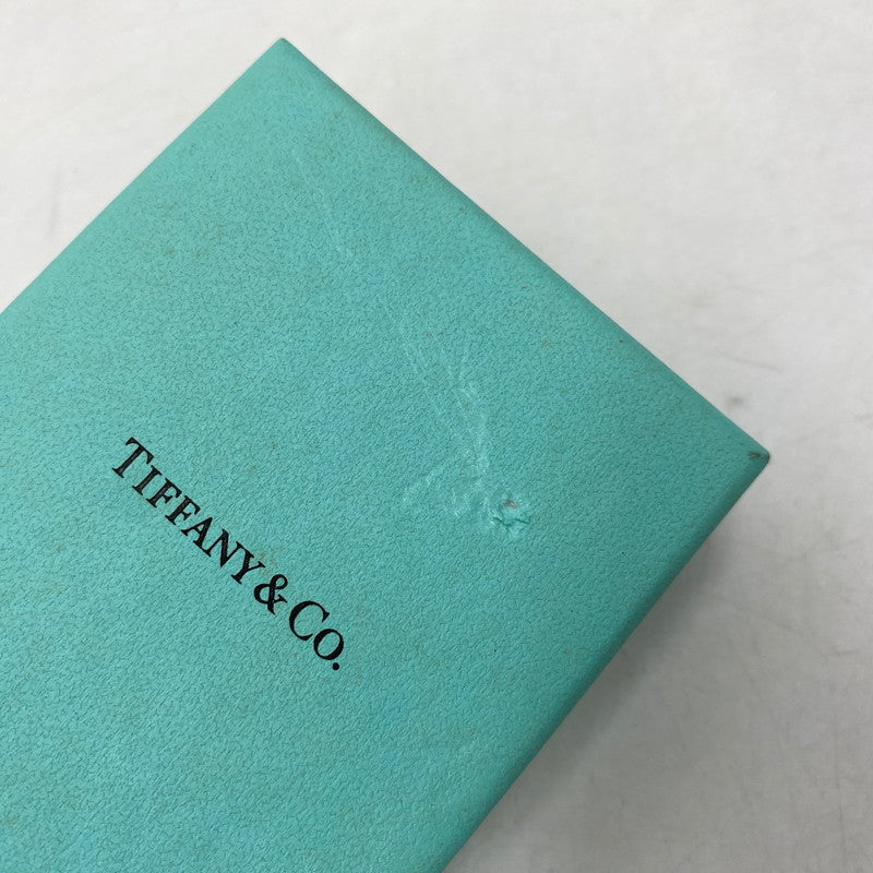 【中古品】【レディース】 TIFFANY&Co. ティファニー 925 ミニ ダブル ハート タグ ペンダント ネックレス アクセサリー 182-260820-as-15-izu カラー：シルバー×ピンク 万代Net店