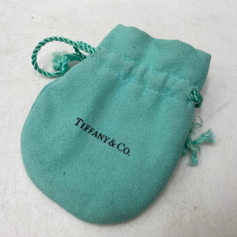 【中古品】【レディース】 TIFFANY&Co. ティファニー 925 ミニ ダブル ハート タグ ペンダント ネックレス アクセサリー 182-260820-as-15-izu カラー：シルバー×ピンク 万代Net店