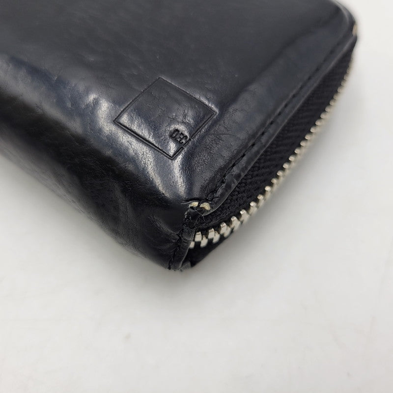 【中古品】【メンズ/レディース】 DECI デシ SMALL ROUND ZIP MINI WALLET 202204003 スモール ラウンドジップ ミニウォレット 財布 200-260830-as-02-izu カラー：ブラック 万代Net店