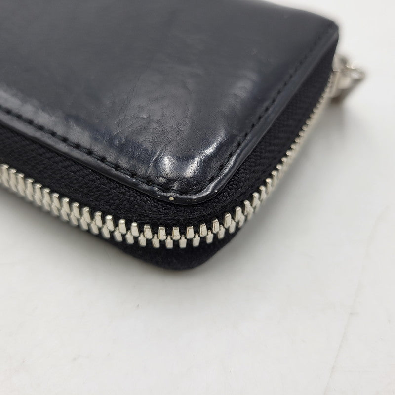 【中古品】【メンズ/レディース】 DECI デシ SMALL ROUND ZIP MINI WALLET 202204003 スモール ラウンドジップ ミニウォレット 財布 200-260830-as-02-izu カラー：ブラック 万代Net店